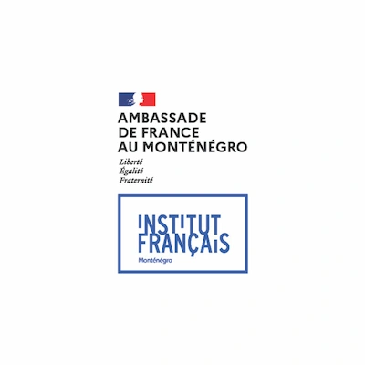 Logo of the French Embassy in Montenegro, Tutoreca institutional partner for hospitality training and educational cooperation.