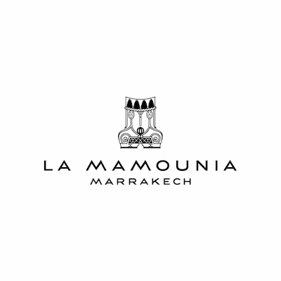 Logo of La Mamounia Marrakech, Tutoreca partner for digital training and the transmission of hospitality excellence.