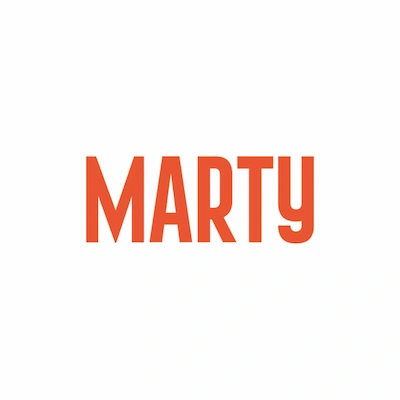 Logo of Marty Hotel Bordeaux, Tutoreca partner for digital training and team skill development in hospitality.